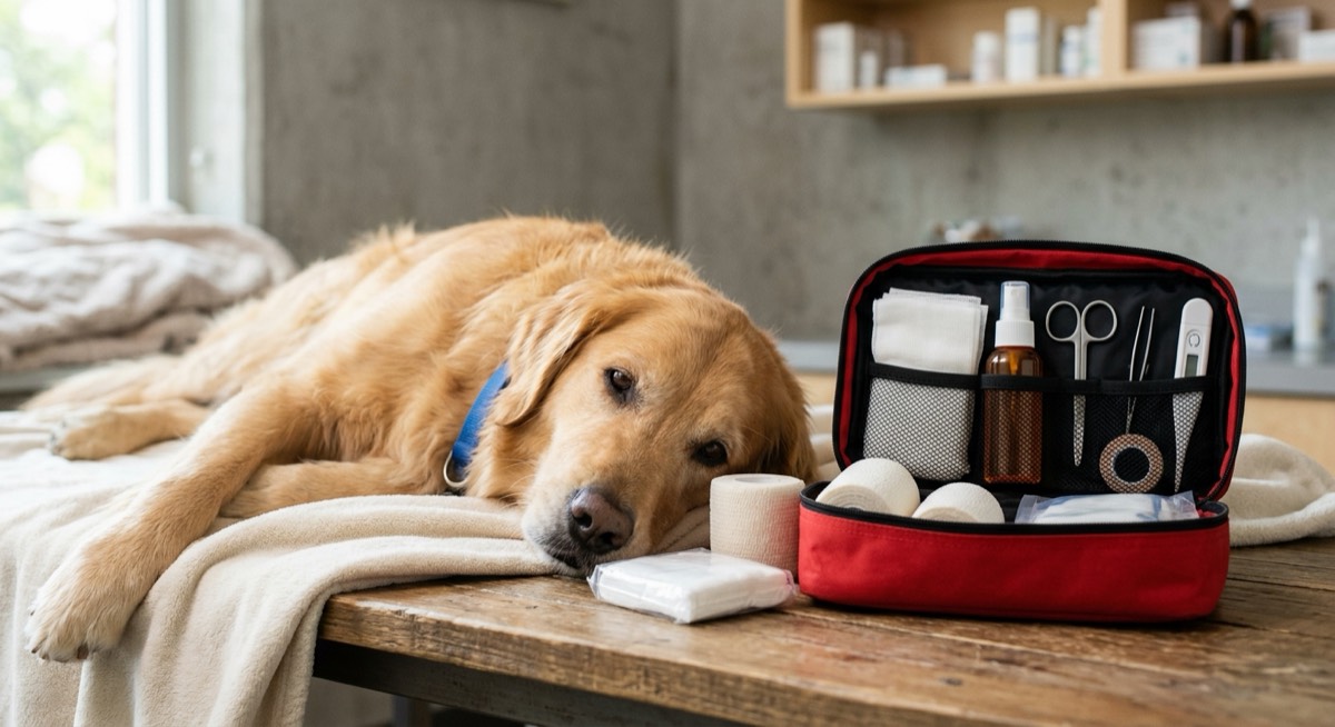 Erste Hilfe beim Hund: das solltest du im Notfall wissen